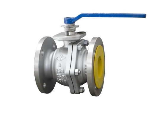 4 Inch Handle Opening Mode Flange Floating Ball Valve Stainless Steel