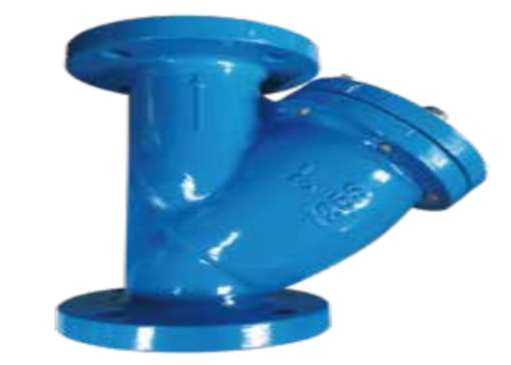 Cast Iron ANSI Y Strainer Valve 125LB Flange End For Water Oil Steam