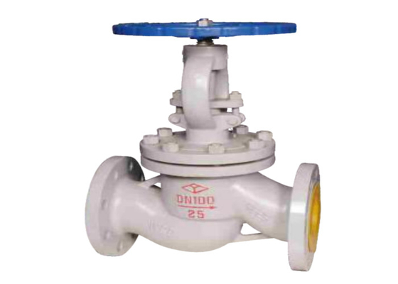 Katup Globe Bergelang Standar Rusia 1.0/2.5/4.0 Mpa Rising Stem WCB