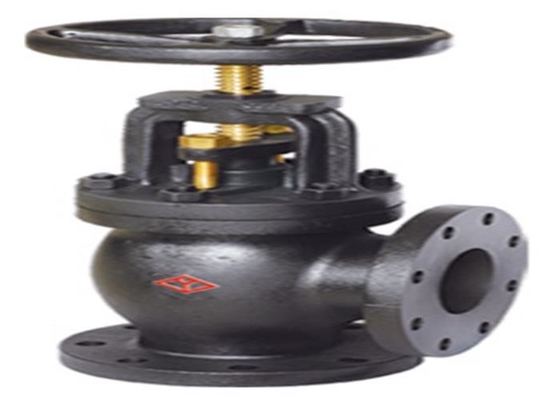 2Cr13 ANSI Stainless Steel Globe Valve, 125LB Angle Type Globe Valve