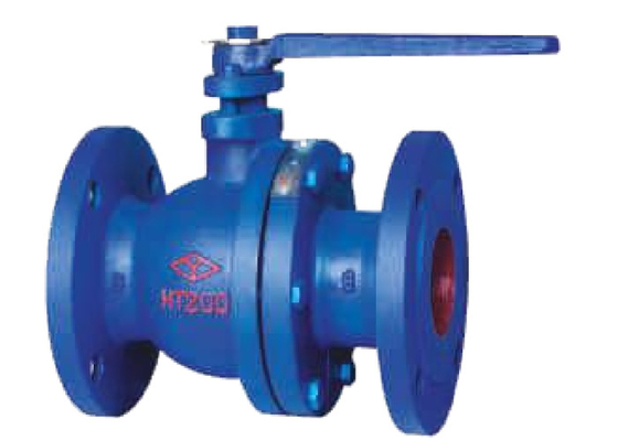GB Flange End Floating Ball Valve Tekanan 1.6 Mpa Besi Cor Tahan Karat