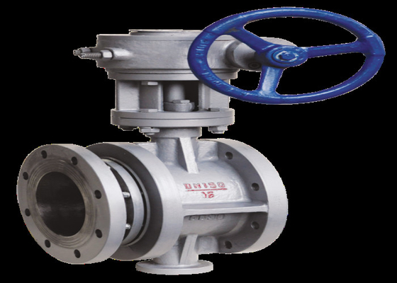 Telescopic WCB Flanged Butterfly Valve Tekanan 0.6/1.0/1.6 Mpa Cast Steel
