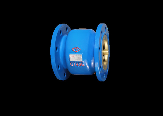 Besi Anti Bocor Diam Lift Check Valve Anti Erosi Flange End 1.0/1.6 Mpa