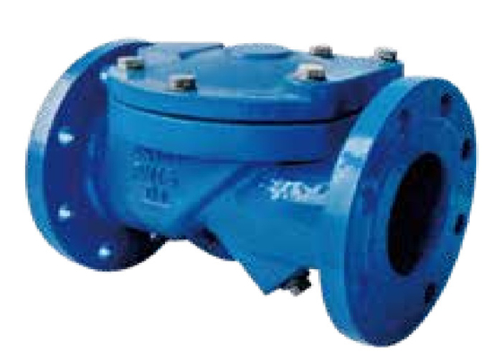 Katup Periksa Ayun Bergelang Besi Ulet Abu-abu 1.0 / 1.6mpa Rubber Wedge