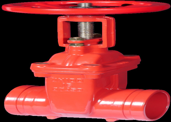 Rising Gate Fire Protection Valves Menangani Power Ductile Iron Soft Seal